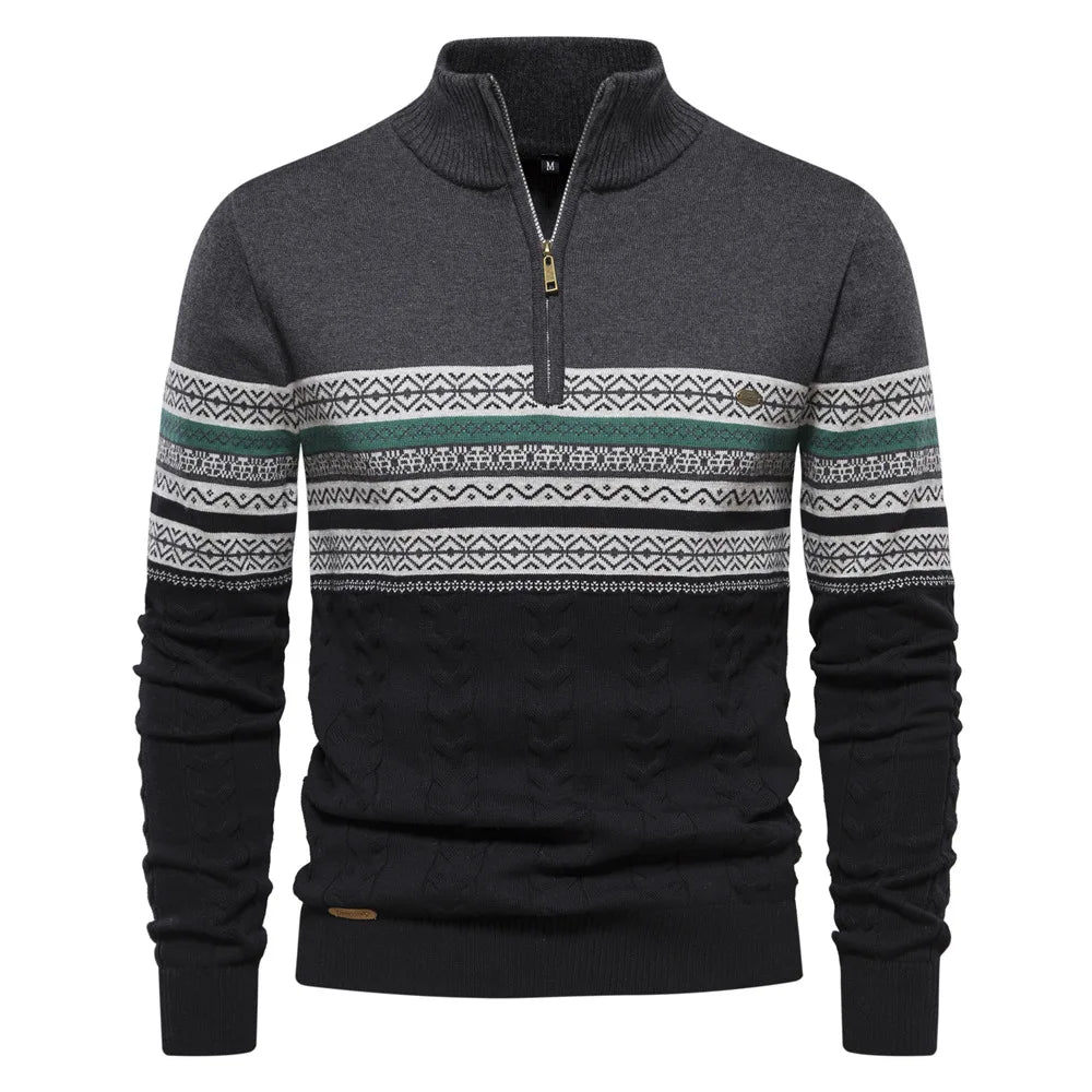 Jasper | Pull demi-zip homme