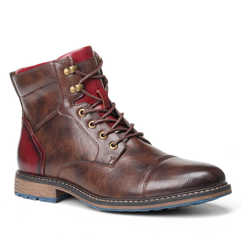 Lukas - Bottes Oxford classiques en cuir pour hommes